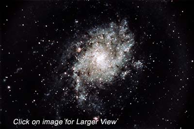 The Triangulum Galaxy on October 4, 2018  ... Click on image for larger view